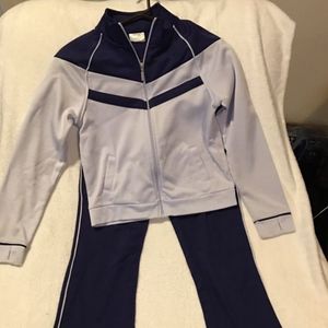 Danskin Now 2-piece purple athletic jacket/pants